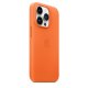 Apple Custodia iPhone 14 Pro in Pelle - Arancione 6