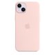 Apple Custodia MagSafe in silicone per iPhone 14 Plus - Rosa creta 3