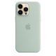 Apple Custodia MagSafe in silicone per iPhone 14 Pro Max - Agave 3