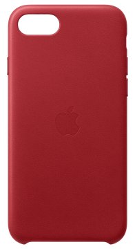 Apple Custodia in pelle per iPhone SE - (PRODUCT)RED