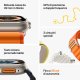 Apple Watch Ultra GPS + Cellular, 49mm Cassa in Titanio con Cinturino Trail Loop Giallo/Beige - S/M 8