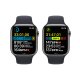 Apple Watch Series 8 GPS + Cellular 45mm Cassa in Acciaio Inossidabile color Grafite con Cinturino Sport Band Mezzanotte - Regular 8