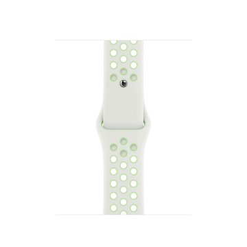 Apple MG3T3ZM/A accessorio indossabile intelligente Band Verde, Bianco Fluoroelastomero
