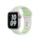 Apple MG3T3ZM/A accessorio indossabile intelligente Band Verde, Bianco Fluoroelastomero 3