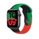 Apple Black Unity Band Nero, Verde, Rosso Fluoroelastomero 3