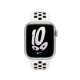 Apple MPGK3ZM/A accessorio indossabile intelligente Band Nero, Bianco Fluoroelastomero 4