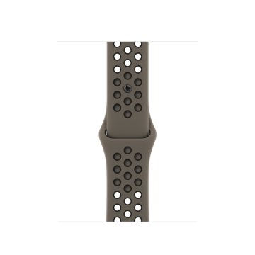 Apple MPGT3ZM/A accessorio indossabile intelligente Band Nero, Grigio, Oliva Fluoroelastomero