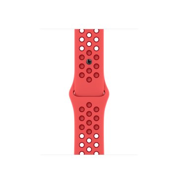 Apple MPGW3ZM/A accessorio indossabile intelligente Band Rosso Fluoroelastomero