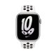 Apple MPH13ZM/A accessorio indossabile intelligente Band Nero, Bianco Fluoroelastomero 4