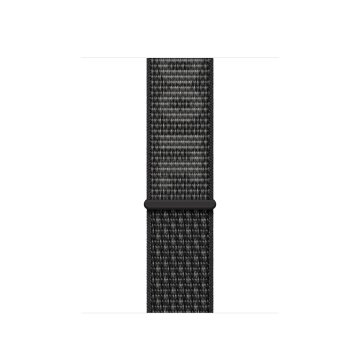 Apple MPHW3ZM/A accessorio indossabile intelligente Band Nero, Bianco Nylon