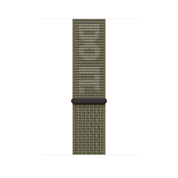 Apple MPJ23ZM/A accessorio indossabile intelligente Band Verde, Bianco Nylon