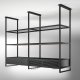 Elica OPEN SUITE SUPERIOR BL/F/160 Cappa aspirante a isola Nero 526 m³/h 2