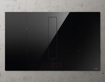 Elica NIKOLATESLA FIT XL BL/A/83 Nero Da incasso 83 cm Piano cottura a induzione 4 Fornello(i) Cappa da incasso