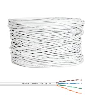 Vultech Matassa Lan 305m Cat. 5E UTP 24AWG CU CPR PASS