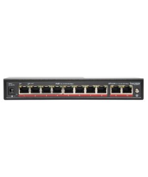 Vultech Security Switch PoE+ Gigabit 8 porte 10/100/1000 GE + 2 porte Uplink 10/100/1000 GE 120W AI SMART