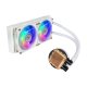 Cooler Master MasterLiquid PL240 Flux White Edition Case per computer Kit di raffreddamento a liquido 12 cm Bianco 3