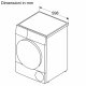 Bosch Serie 4 Asciugatrice a pompa di calore , 8 kg, Cl. A++, con filtro EasyClean 11