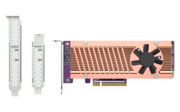 QNAP QM2-2P-384A scheda di interfaccia e adattatore Interno M.2