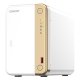 QNAP TS-262 NAS Tower Intel® Celeron® N4505 4 GB 0 TB QNAP QTS Oro, Bianco 11
