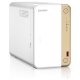 QNAP TS-262 NAS Tower Intel® Celeron® N4505 4 GB 0 TB QNAP QTS Oro, Bianco 6