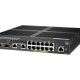 HPE Aruba Networking Aruba 2930F 12G PoE+ 2G/2SFP+ Gestito L3 Gigabit Ethernet (10/100/1000) Supporto Power over Ethernet (PoE) 1U Nero 3