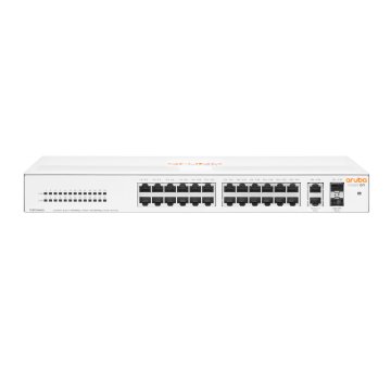 HPE Aruba Networking Aruba Instant On 1430 26G 2SFP Non gestito L2 Gigabit Ethernet (10/100/1000) 1U Bianco