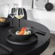 Villeroy & Boch Iconic boule black Porcellana Nero Rotondo Set da portata 6