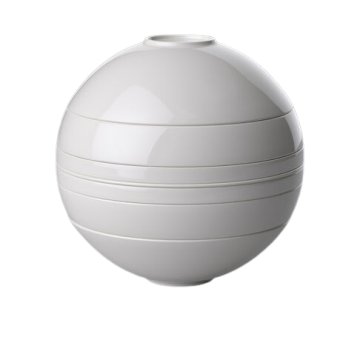 Villeroy & Boch Iconic La Boul Porcellana Bianco Rotondo Set da portata