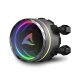 Sharkoon S80 RGB Case per computer, Processore Raffreddatore di liquidi tutto in uno 12 cm Nero 1 pz 13