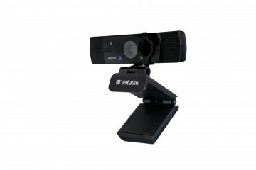 Verbatim 49580 webcam 3840 x 2160 Pixel USB 2.0 Nero