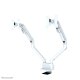 Neomounts FPMA-D750DWHITE2 Braccio per monitor 10-32