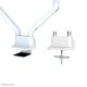 Neomounts FPMA-D750DWHITE2 Braccio per monitor 10-32