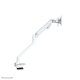 Neomounts FPMA-D750WHITE2 Braccio per monitor 10-32