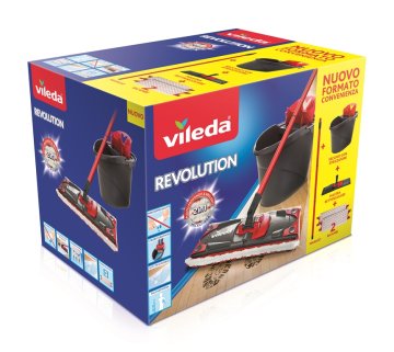 Vileda Box Revolution sistema lavapavimenti