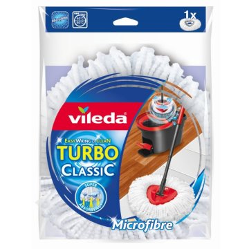 Vileda EasyWring & Clean Turbo Classic Testa del mocio Bianco