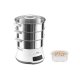 Tefal Convenient Series Deluxe VC502D pentola a vapore 3 cestello/i Superficie piana 900 W Acciaio inox, Bianco 3