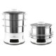 Tefal Convenient Series Deluxe VC502D pentola a vapore 3 cestello/i Superficie piana 900 W Acciaio inox, Bianco 6