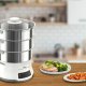 Tefal Convenient Series Deluxe VC502D pentola a vapore 3 cestello/i Superficie piana 900 W Acciaio inossidabile, Bianco 10