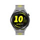 Huawei WATCH GT Runner-B19A,Grey Durable Polymer Fiber Case, Grey Soft Silicone Strap 2