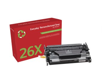 Everyday Toner rigenerato ™ di Xerox Mono compatibile con HP 26X (CF226X), High capacity