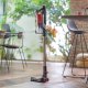 Hoover HF910H 011 Aspirapolvere elettrica Batteria Secco EPA Senza sacchetto 0,7 L 350 W Rosso, Titanio 4 Ah 30
