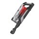 Hoover HF910H 011 Aspirapolvere a bastone Batteria Secco EPA Senza sacchetto 0,7 L 350 W Rosso, Titanio 4 Ah 37