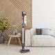 Hoover HF910H 011 Aspirapolvere elettrica Batteria Secco EPA Senza sacchetto 0,7 L 350 W Rosso, Titanio 4 Ah 46