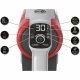 Hoover HF910H 011 Aspirapolvere elettrica Batteria Secco EPA Senza sacchetto 0,7 L 350 W Rosso, Titanio 4 Ah 79