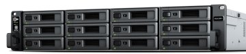 Synology RackStation RS2423+ server NAS e di archiviazione Armadio (2U) Collegamento ethernet LAN Nero, Grigio V1780B