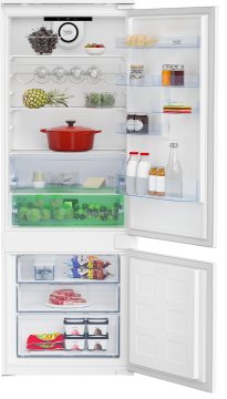 Beko BCSE400E40SN frigorifero con congelatore Da incasso 400 L E Bianco