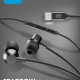 Cellularline SPARROW Auricolari in-ear con finiture metalliche, remote control e connettore USB-C 3