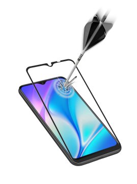 Cellularline Impact Glass Capsule - Redmi 9/ 9A / 9C / 9AT / 10A Vetro temperato resistente da bordo a bordo