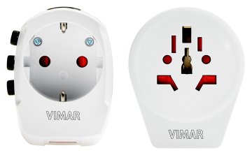 Vimar 0A32303B adattatore per presa di corrente Bianco