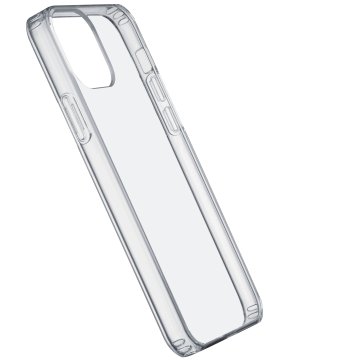 Cellularline Clear Strong - iPhone 12 Mini Custodia rigida con bordi in gomma